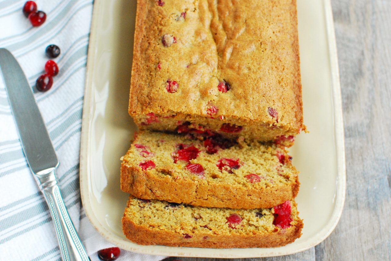 Gluten Free Dairy Free Cranberry Bread » US Cranberries